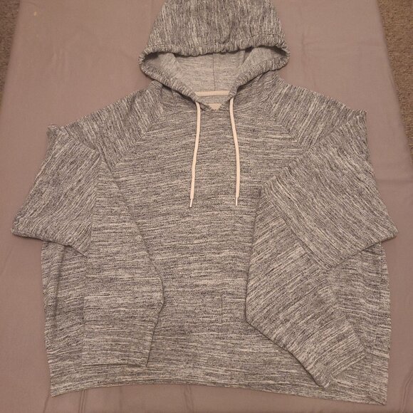 Mossimo Supply Co. Gray Lightweight Hoodie Sweatshirt | Size Large - Picture 6 of 11